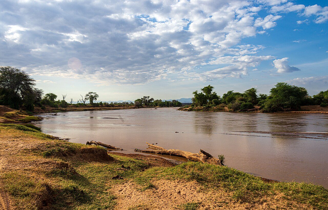 Ewaso Ng’iro river bend, Samburu