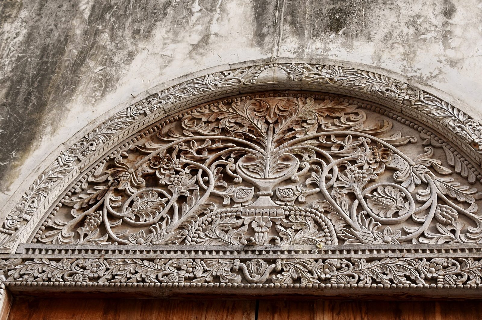 Carved door in Stone Town