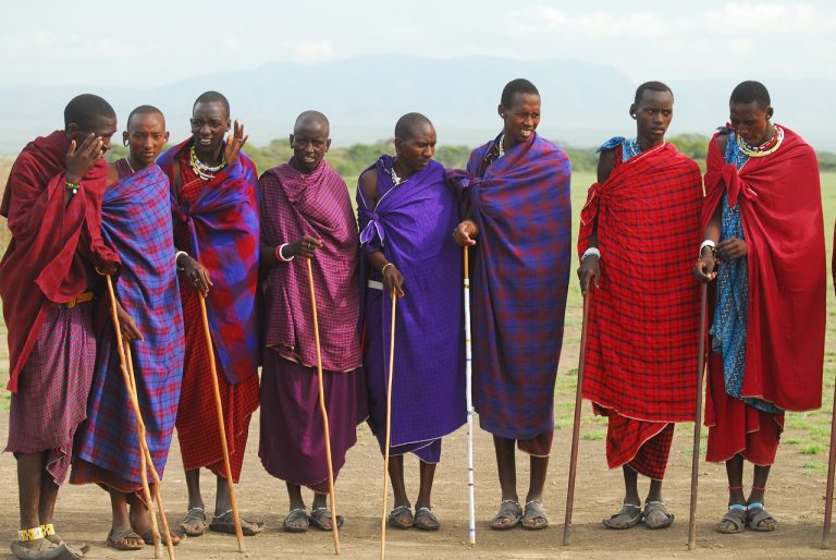 Maasai in Ngorongoro